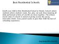 Best Residential Schools PowerPoint PPT Presentation