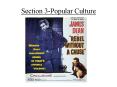 Section 3-Popular Culture PowerPoint PPT Presentation
