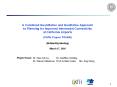A Combined Quantitative and Qualitative Approach to Planning for Improved Intermodal Connectivity at California Airports  (PATH Project TO5406)  (Bi-Monthly Meeting) March 17, 2005 PowerPoint PPT Presentation