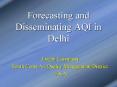 Forecasting and Disseminating AQI in Delhi PowerPoint PPT Presentation