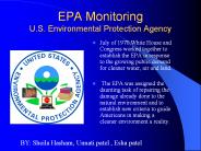 EPA Monitoring U.S. Environmental Protection Agency