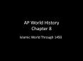 AP World History Chapter 8 PowerPoint PPT Presentation