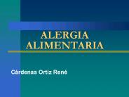 ALERGIA ALIMENTARIA