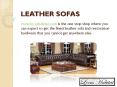 Leather Sofas - www.locushabitat.com (2) PowerPoint PPT Presentation