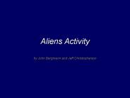 Aliens Activity