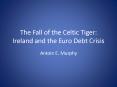 The Fall of the Celtic Tiger: Ireland and the Euro Debt Crisis PowerPoint PPT Presentation
