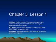 Chapter 3, Lesson 1