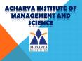 ACHARYA INSTITUTE OF MANAGEMENT BANGALORE PowerPoint PPT Presentation