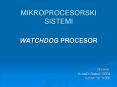 MIKROPROCESORSKI%20SISTEMI PowerPoint PPT Presentation