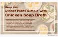 Keep your dinner plans simple with simple chicken broth. PowerPoint PPT Presentation