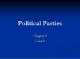 Political Parties PowerPoint PPT Presentation