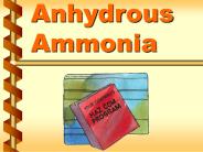 Anhydrous Ammonia