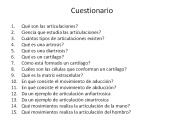 Cuestionario
