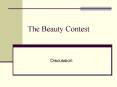 The Beauty Contest PowerPoint PPT Presentation