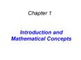 Introduction and Mathematical Concepts PowerPoint PPT Presentation