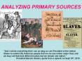 ANALYZING PRIMARY SOURCES PowerPoint PPT Presentation