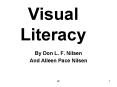 Visual Literacy PowerPoint PPT Presentation