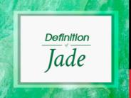 Definition Of Jade