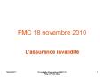 FMC 18 novembre 2010 PowerPoint PPT Presentation