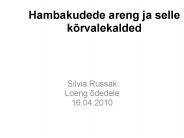 Hambakudede areng ja selle k