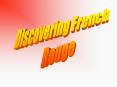 Discovering French PowerPoint PPT Presentation