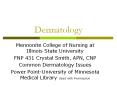 Dermatology PowerPoint PPT Presentation