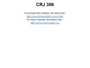 CRJ 306 Complete Class
