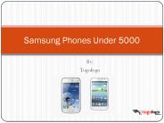 Samsung Phones Under 5000
