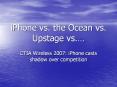 iPhone%20vs.%20the%20Ocean%20vs.%20Upstage%20vs. PowerPoint PPT Presentation
