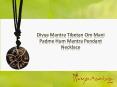 Tibetan Om Mani Padme Hum Mantra Pendant Necklace PowerPoint PPT Presentation