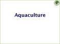 Aquaculture PowerPoint PPT Presentation