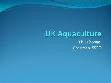 UK Aquaculture