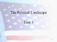 The Political Landscape PowerPoint PPT Presentation