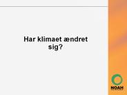 Har klimaet 