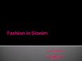 Fashion in Slonim PowerPoint PPT Presentation