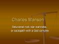 Charles Manson PowerPoint PPT Presentation