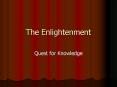 The Enlightenment PowerPoint PPT Presentation