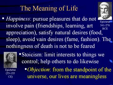 The Meaning of Life