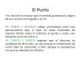 El Punto PowerPoint PPT Presentation