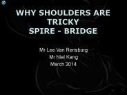 Why shoulders are tricky Spire - BRidge
