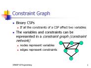 Constraint Graph