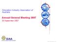 Simulation Industry Association of Australia PowerPoint PPT Presentation