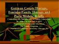 Gottman Couple Therapy, Feminist Family Therapy and Parts Models: Briefly Counseling 420, Introduction to Family Counseling.  Dr. Jeffrey K Edwards, LMFT Department of Counselor Education, The Family Program, Northeastern Illinois University. Chicago, PowerPoint PPT Presentation