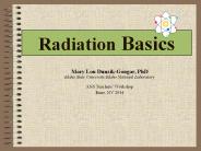 Radiation Basics