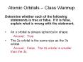 Atomic Orbitals  PowerPoint PPT Presentation