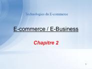 E-commerce / E-Business