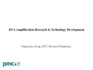 Diagnostics Group, PMC Advanced Technology