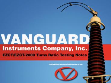 EZCT TURNS RATIO TEST