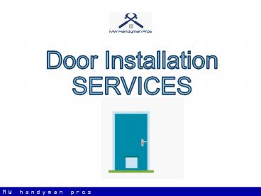 MW Handyman Services