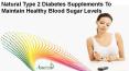 Natural Type 2 Diabetes Supplements To Maintain Healthy Blood Sugar Levels PowerPoint PPT Presentation